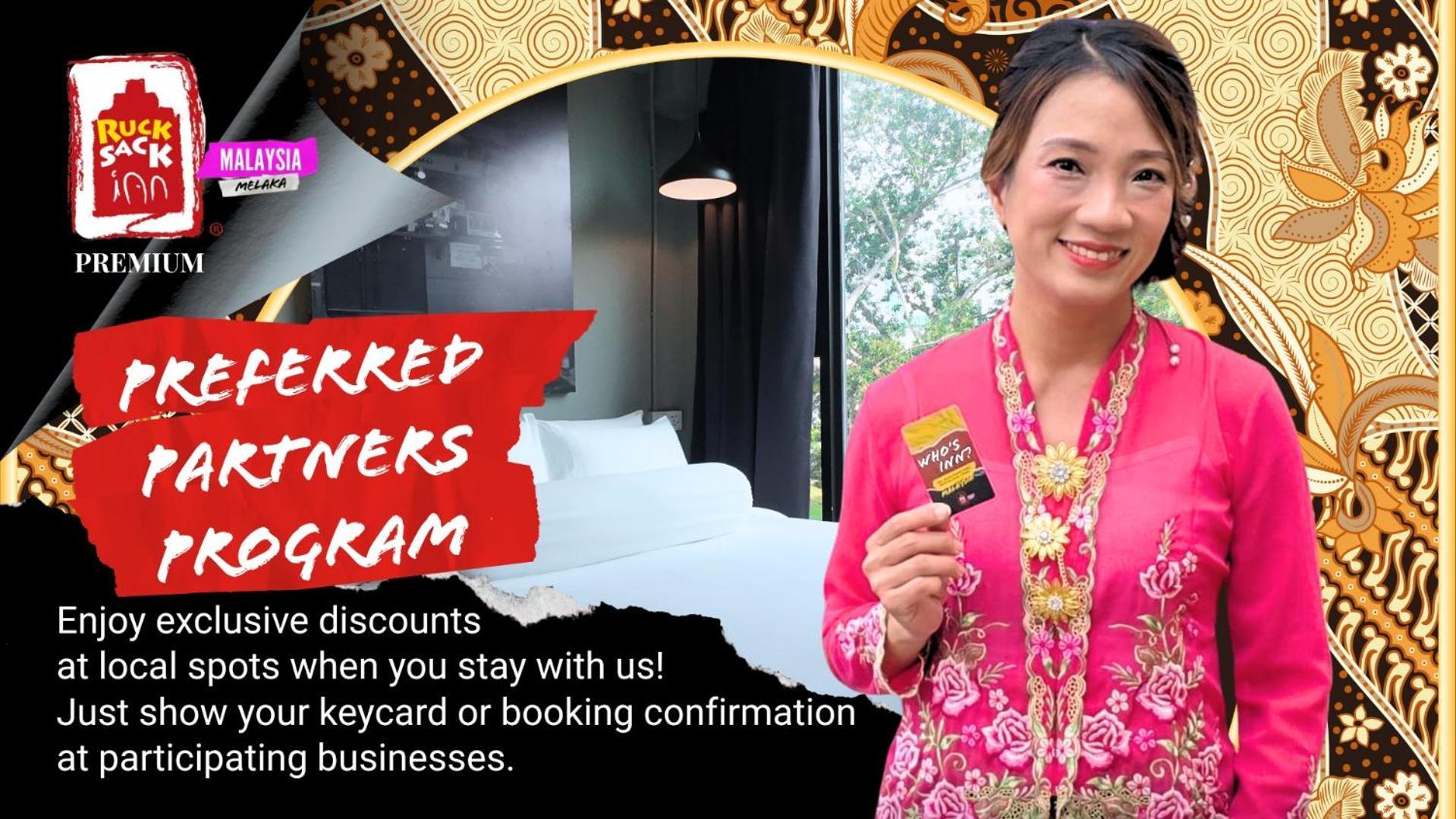 Rucksack Inn Premium Melaka Buitenkant foto